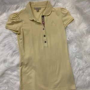 Burberry women's polo shirt